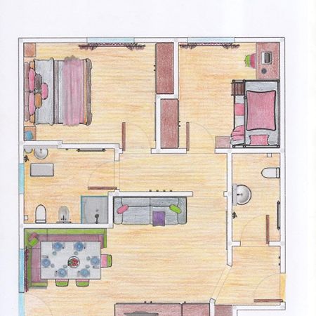 Villa Artic Apartments Campitello di Fassa Luaran gambar