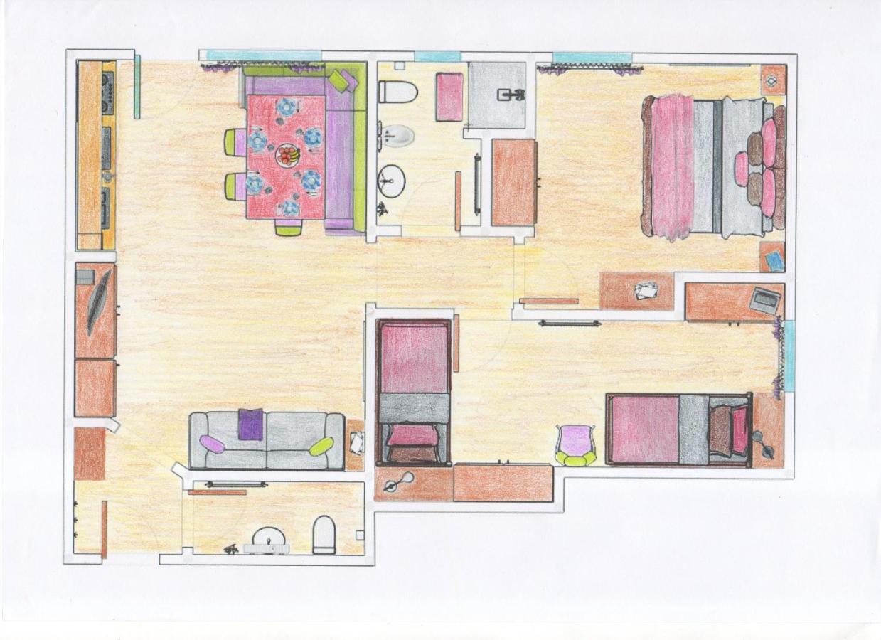 Villa Artic Apartments Campitello di Fassa Luaran gambar